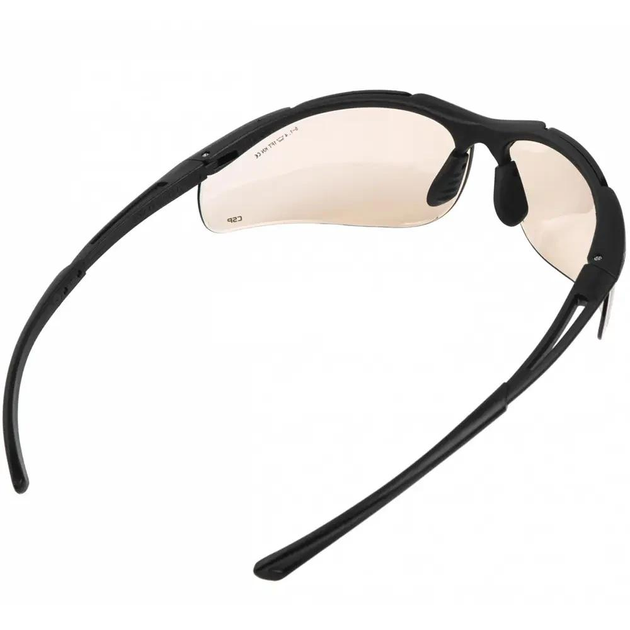 Тактические очки для военных баллистические CONTOUR с линзами цвета Платинум для стрельбы (2703) - изображение 2