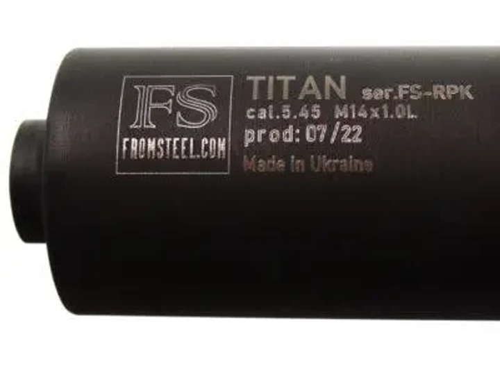 Глушник на РПК Титан FS-RPK калібр 5,45 (1217) - зображення 2