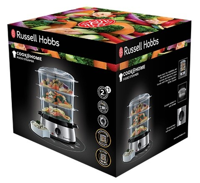 Parowar RUSSELL HOBBS Cook@Home 9 l 19270-56 - obraz 6