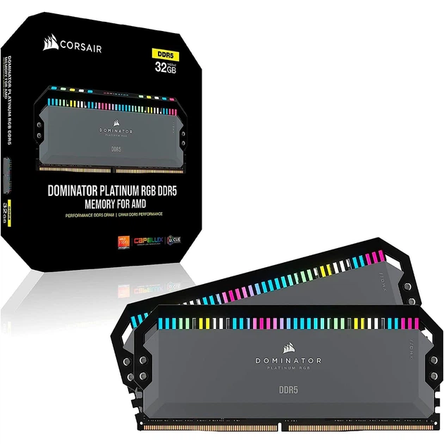 Модуль пам'яті Corsair DDR5 64GB (2x32) 6000MHz DOMINATOR PLATINUM