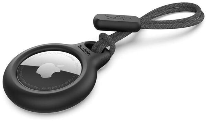 Holder z karabińczykiem BelkinSecure AirTag z paskiem Black (F8W974btBLK) - obraz 3