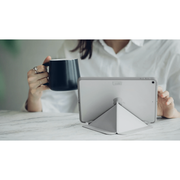 Чехол Moshi VersaCover Case с Folding Cover Stone Gray для iPad Pro 11' (4th-1st Gen) (99MO231603) - Фото 5 Чехол Moshi VersaCover Case с Folding Cover Stone Gray для iPad Pro 11' (4th-1st Gen) (99MO231603) - изображение 5