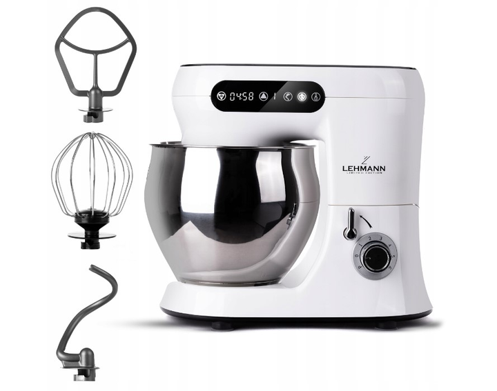 Кухонный планетарный комбайн Lehmann CheF Powerful 2300 Вт с дисплеем и ...