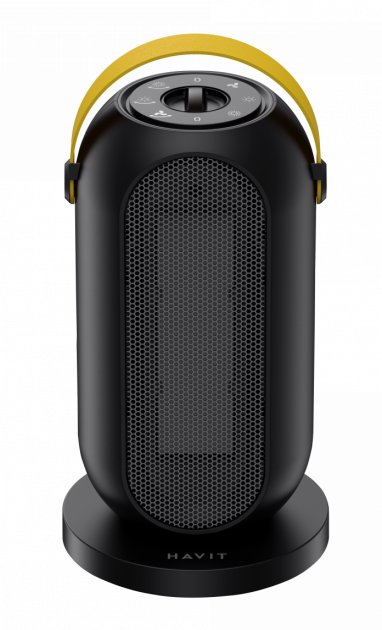 Поворотний тепловентилятор HAVIT HV-HT1226 1200W Black - изображение 3