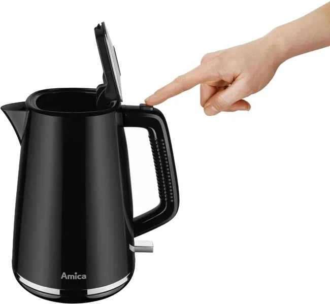 Czajnik elektryczny Amica KF3040 1,7 l Czarny (1194044) - obraz 4