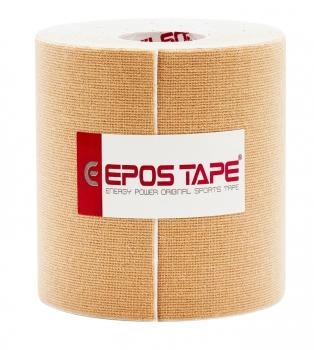 Кінезіо тейп Epos Tape Південна Корея 7,5 см х 5 м Бежевий - зображення 1