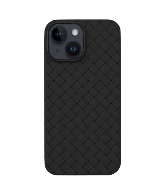 Плетеный чехол Bottega Veneta для iPhone 13 Черный – фото, отзывы