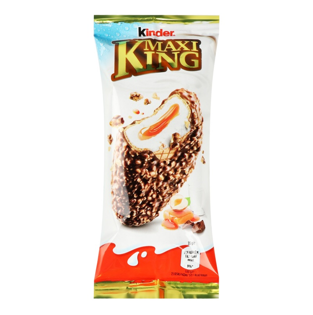 Пирожное бисквитное Kinder Maxi King с молочно-карамельной начинкой 35 ...