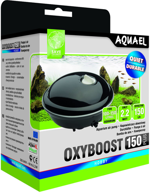 Napowietrzacz akwariowy AQUAEL OxyBoost 150 Plus (5905546190978) - obraz 4