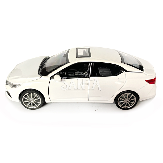Іграшкова машинка металева Nissan Sylphy, нісан, білий, звук, світло, інерція, відчин двері, капот, Автоексперт, 1:32,14,5*7*5 см (ТК-10584) - Фото 2 Іграшкова машинка металева Nissan Sylphy, нісан, білий, звук, світло, інерція, відчин двері, капот, Автоексперт, 1:32,14,5*7*5 см (ТК-10584) - зображення 2
