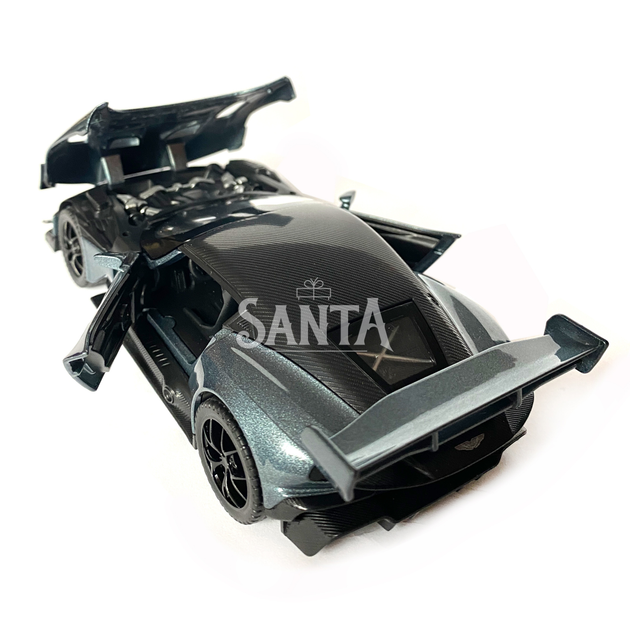 Игрушечная машинка металлическая Aston Martin Vulcan, астон мартин, серая, звук, свет, инерция, откр двери, капот, Автоэксперт, 1:32,14,5*7*4,5 см (ТК-10601) - Фото 6 Игрушечная машинка металлическая Aston Martin Vulcan, астон мартин, серая, звук, свет, инерция, откр двери, капот, Автоэксперт, 1:32,14,5*7*4,5 см (ТК-10601) - изображение 6