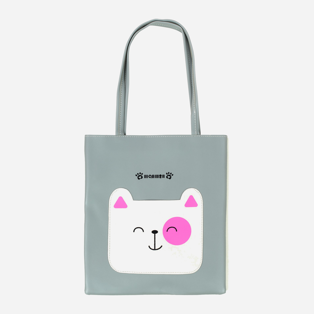 Torebka shopper damska Art Of Polo Tr21132-1 Jasnoszara (5902021174560) - obraz 1