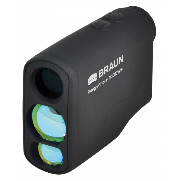 Лазерний далекомір BRAUN 1000WH (від 4 до 1000 метрів) - зображення 1