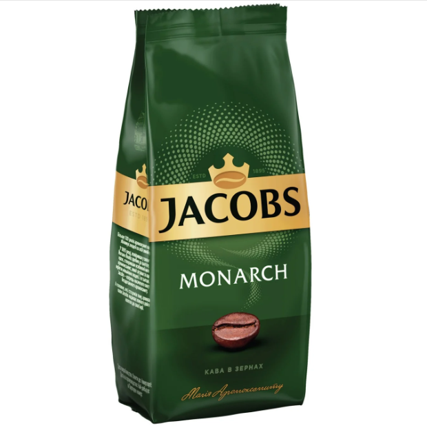 Кава JACOBS Monarch зернова 250г - Фото 1 Кава JACOBS Monarch зернова 250г - зображення 1