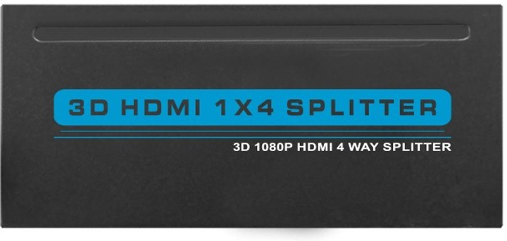 Aktywny rozdzielacz Qoltec HDMI 1x4 v.1.3b (5901878505374) - obraz 3