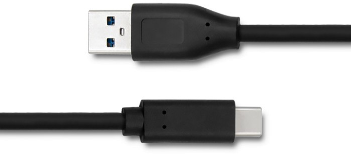 Kabel Qoltec USB 3.0 Type A męski - USB 3.1 Typ-C męski 1.2 m (5901878504919) - obraz 2