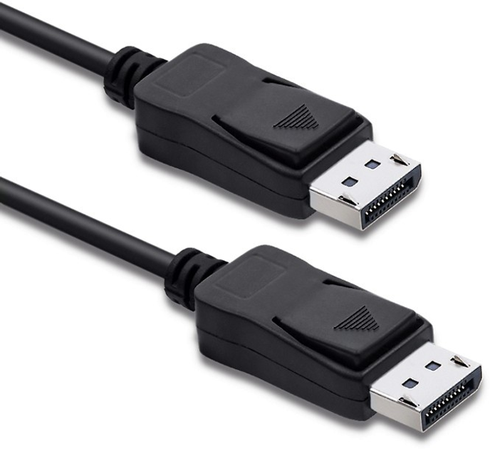 Kabel Qoltec 4K DisplayPort v1.1 męski - DisplayPort v1.1 męski 2 m (5901878504537) - obraz 1