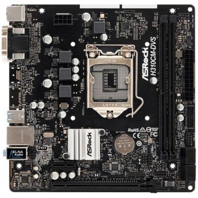 Материнська плата ASRock H310CM-DVS - зображення 2