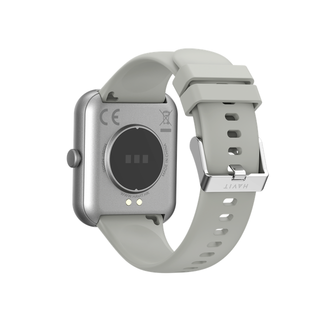 Смарт годинник havit hv-m9035 ip68 bluetooth grey - зображення 3