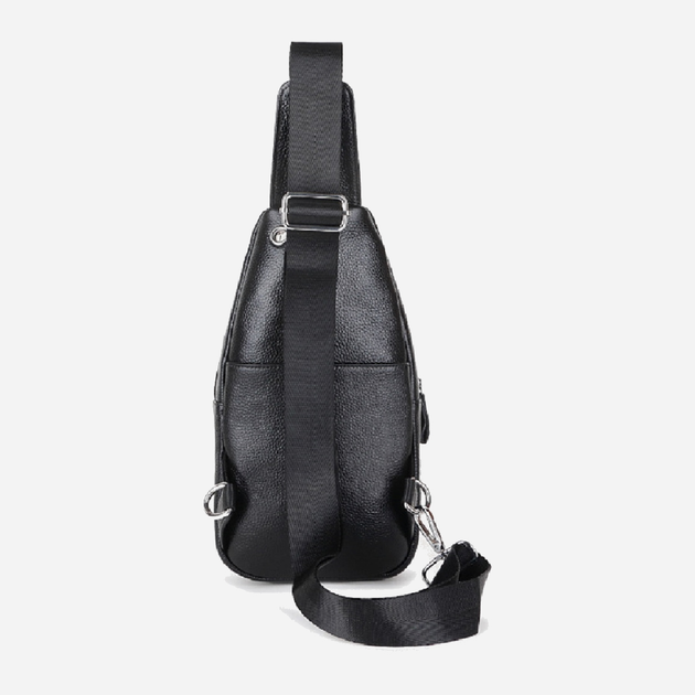 Сумка-слинг мужская кожаная Tiding Bag FL-A25F-8803A Черная – в ...