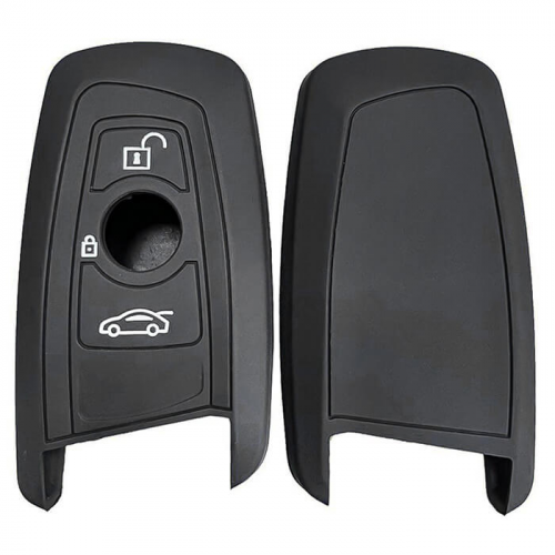 Силіконовий чохол для ключа BMW (БМВ) X3 F25 F10 F01 F20 F30 F31 F40 HF CAS4 FEM смарт 3 кнопки 130125 - Фото 1 Силіконовий чохол для ключа BMW (БМВ) X3 F25 F10 F01 F20 F30 F31 F40 HF CAS4 FEM смарт 3 кнопки 130125 - изображение 1
