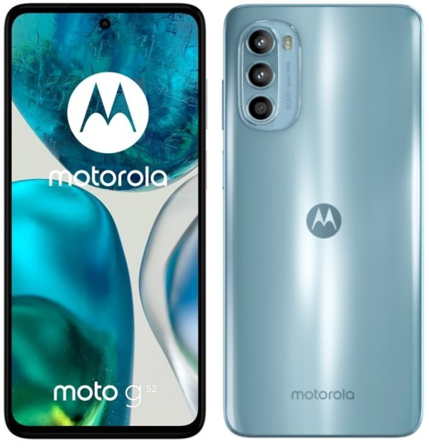 Smartfon Motorola Moto G52 6/256GB Glacier Blue (PAU70032PL) - obraz 2