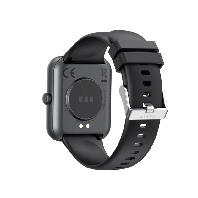 Смарт годинник havit hv-m9035 ip68 bluetooth black - зображення 5