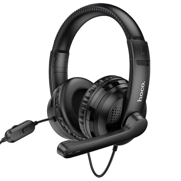 Навушники HOCO W103 Magic tour gaming headphones Black - Фото 1 Навушники HOCO W103 Magic tour gaming headphones Black - изображение 1