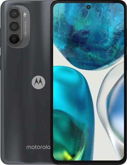 Мобільний телефон Motorola Moto G52 6/256GB Charcoal Grey (PAU70031PL) - зображення 1