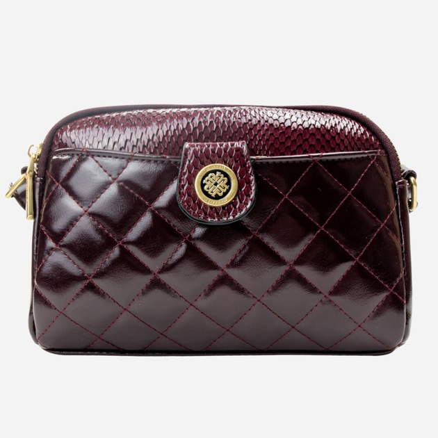 Torebka crossbody damska Monnari 222982379 Bordowa (5904528562376) - obraz 1
