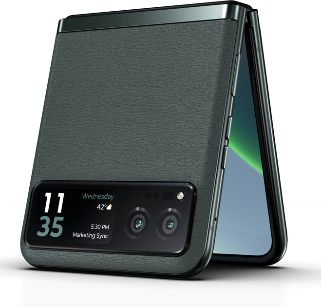 Мобільний телефон Motorola Razr 40 8/256GB Sage Green (PAYA0004PL) - зображення 7