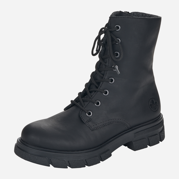 Жіночі зимові черевики високі Rieker Z9120-00 36 23.7 см Чорні (4060596180483) - зображення 2