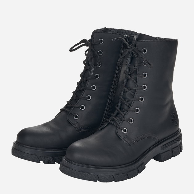 Жіночі черевики високі Rieker Z9120-00 40 26.1 см Чорні (4060596180520) - зображення 7