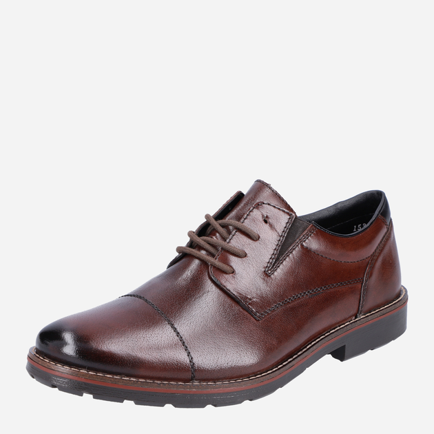 Buty derby męskie Rieker 15320-25 44 28.7 cm Brązowe (4060596927781) - obraz 2