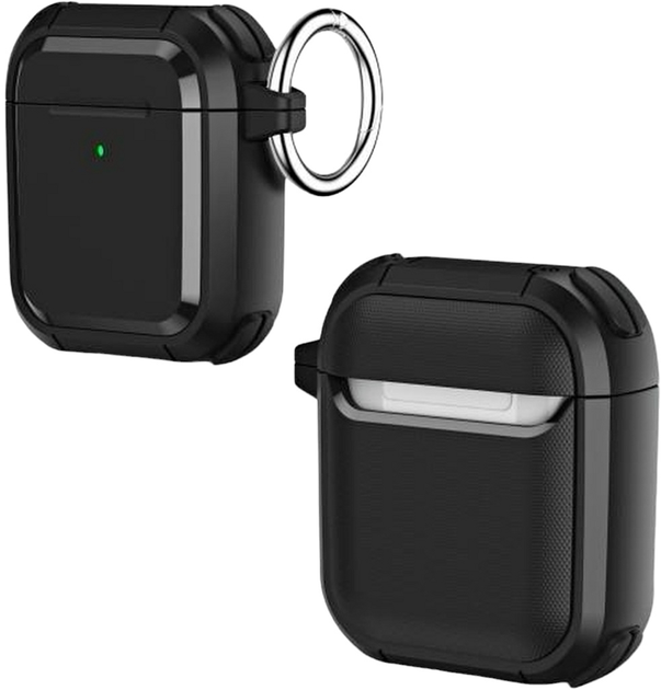 Etui Beline Solid do AirPods 1 / 2 Czarny (5905359811169) - obraz 1