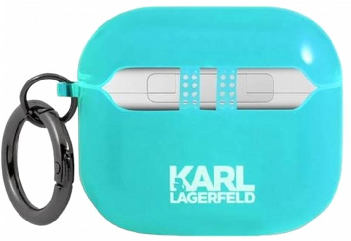 Чохол CG Mobile Karl Lagerfeld Choupette для AirPods 3 Blue (3666339009274) - зображення 2