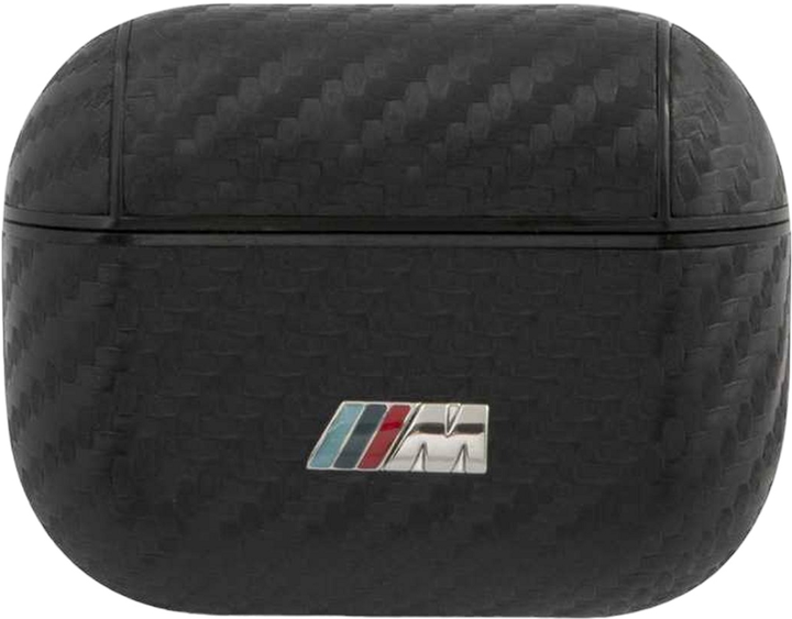 Etui CG Mobile BMW PU Carbon M Collection BMAPCMPUCA do AirPods Pro Czarny (3700740485460) - obraz 1