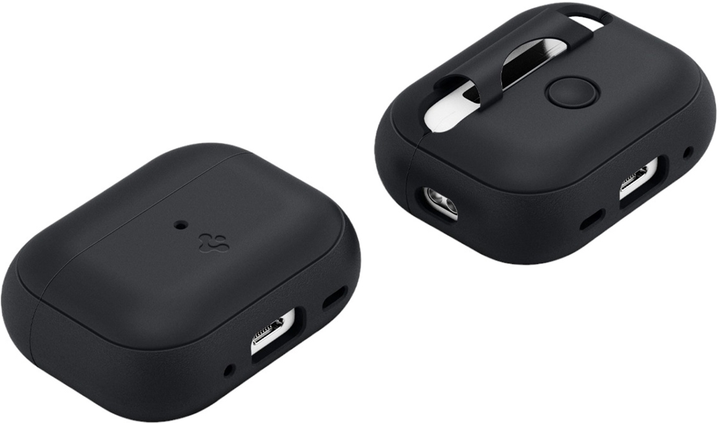 Чохол Spigen Silicone Fit Strap ACS05810 для AirPods Pro 1 / 2 Black (8809811868975) - зображення 6
