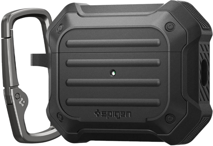 Etui Spigen Tough Armor MAG Magsafe ACS05480 do AirPods Pro 1 / 2 Czarny (8809811868982) - obraz 1