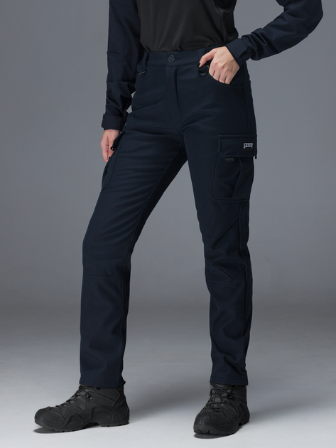 Тактичні штани жіночі утеплені BEZET Патрон 2.0 9587 XL Сині (ROZ6501048852) - зображення 1
