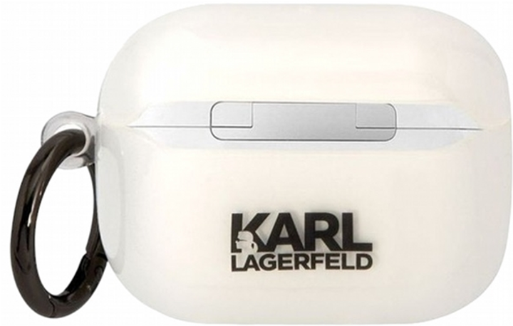 Чохол CG Mobile Karl Lagerfeld Ikonik Choupette KLAPHNCHTCT для Airpods Pro Transparent (3666339088057) - зображення 2