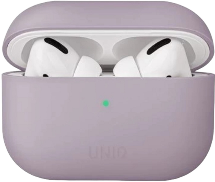 Чохол Uniq Lino для AirPods Pro Lavender (8886463672846) - зображення 1