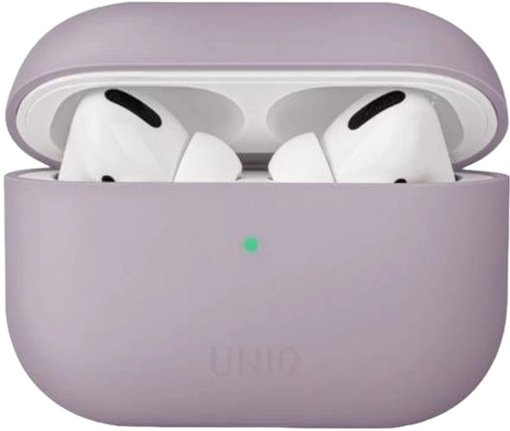 Etui Uniq Lino do AirPods Pro Lawendowy (8886463672846) - obraz 1