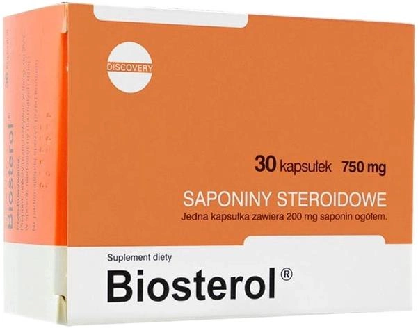 Booster testosteronu Megabol Biosterol 30 kapsułek (5907582338048) - obraz 1