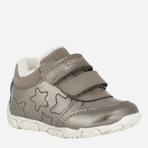 Zimowe trzewiki dziecięce dla dziewczynki Geox First Steps B162ZA0NFBC-C9006 23 Brązowe (8050036160829) - obraz 3