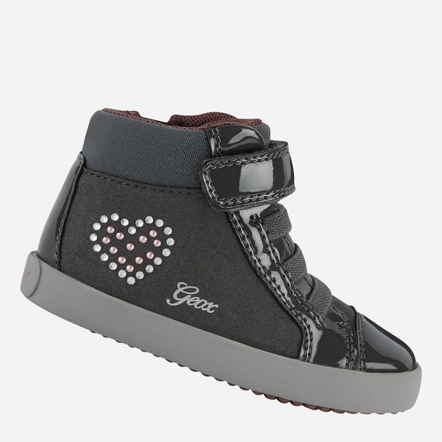 Jesienne trzewiki dziewczęce Geox Sneakers B261MA0AU02-C9002 23 Szare (8050036677495) - obraz 2