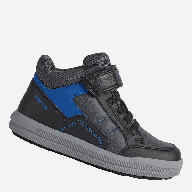 Черевики демісезонні дитячі Geox Sneakers J044AA05411-C0245 24 Сірі (J044AA05411C024524) - зображення 2
