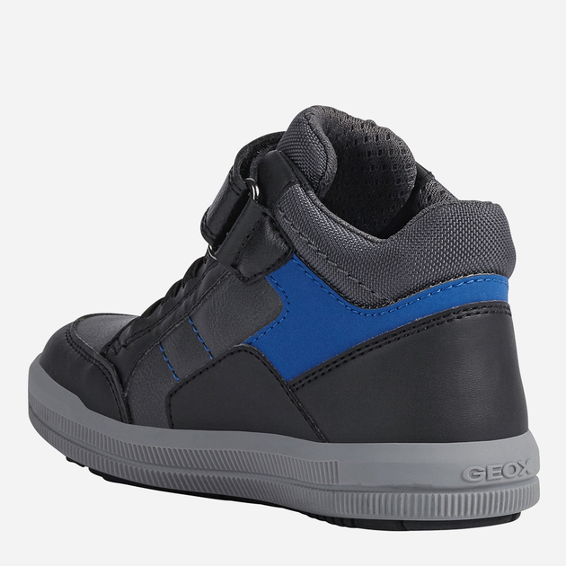 Черевики демісезонні дитячі Geox Sneakers J044AA05411-C0245 24 Сірі (J044AA05411C024524) - зображення 4