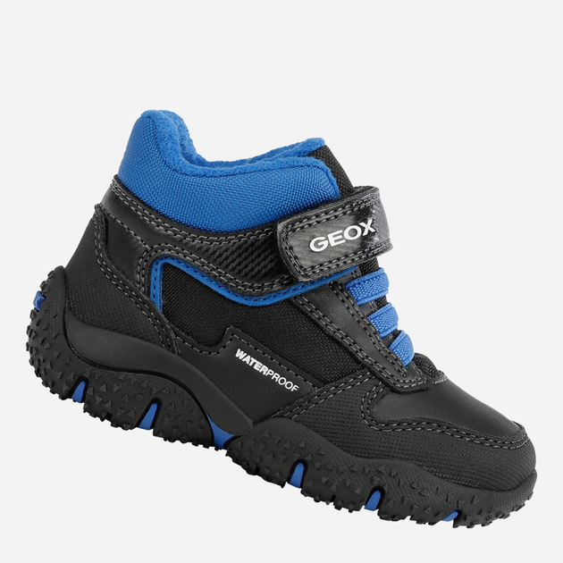 Черевики дитячі Geox Sneakers B1642A0CEFU-C0245 23 Чорні (8050036404299) - зображення 2