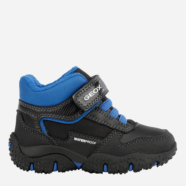 Черевики дитячі Geox Sneakers B1642A0CEFU-C0245 24 Чорні (8050036404305) - зображення 1